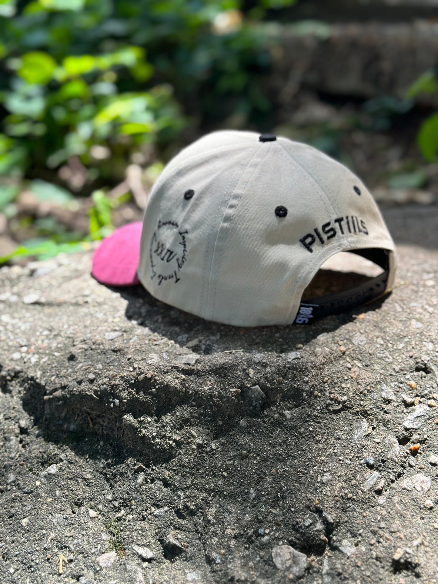 Designed by Growers II Hat (Purple and Cream)