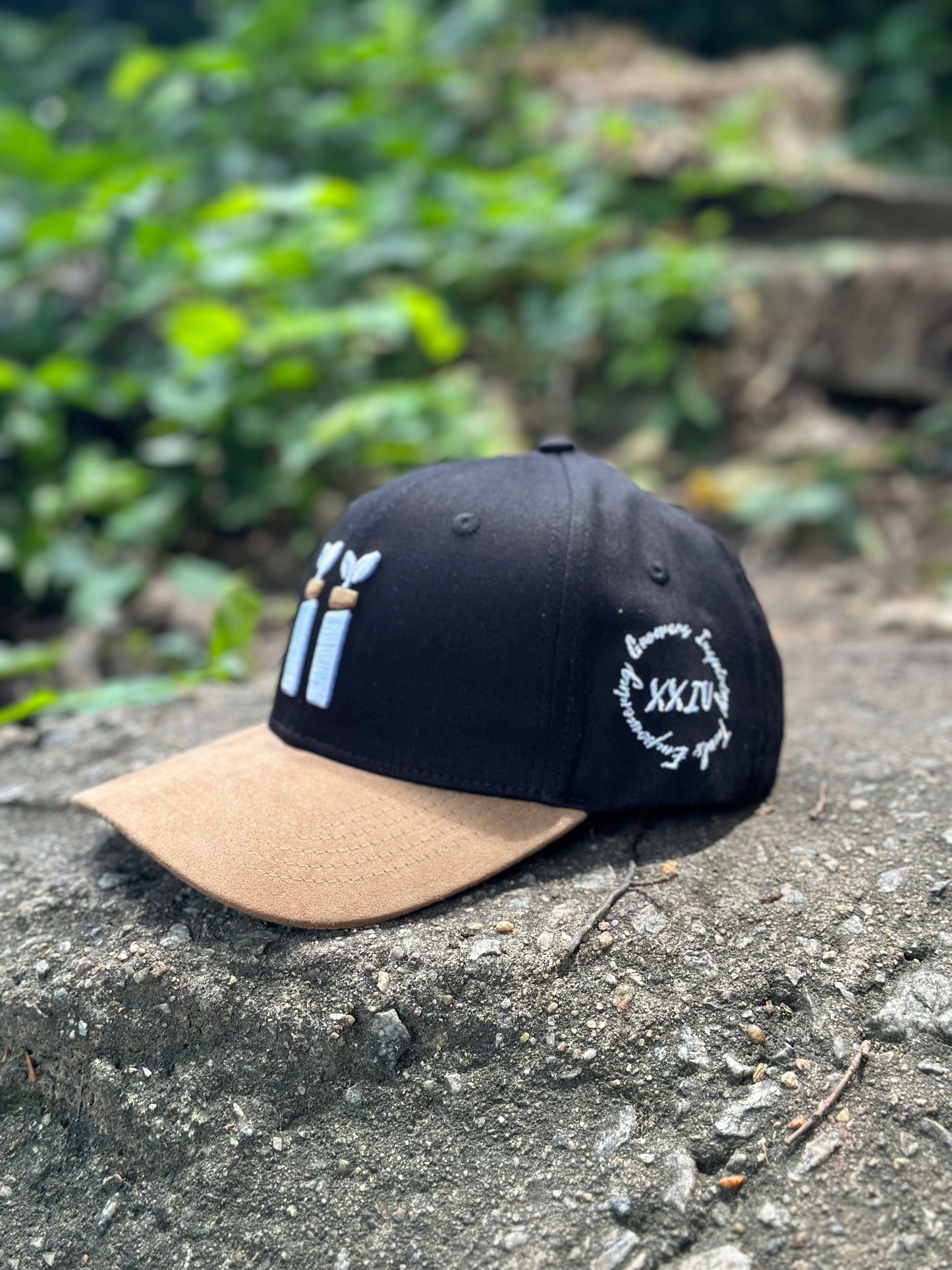 Designed by Growers II Hat (Brown and Black)
