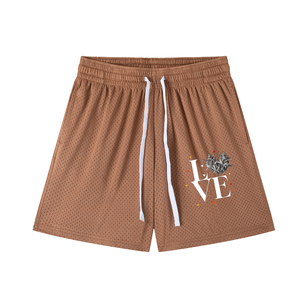 X HEART Mesh Shorts