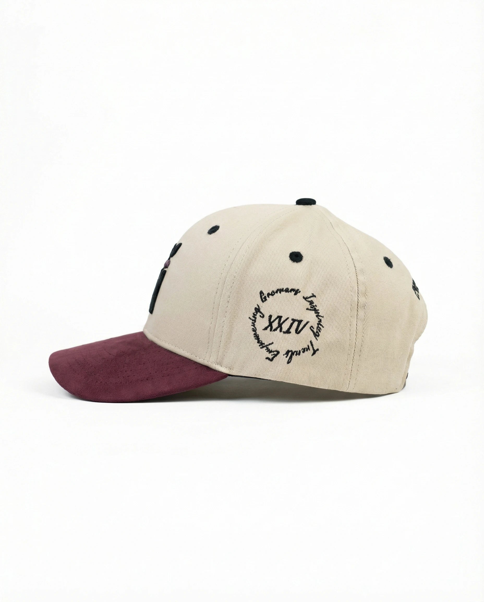 Designed by Growers II Hat (Purple and Cream)