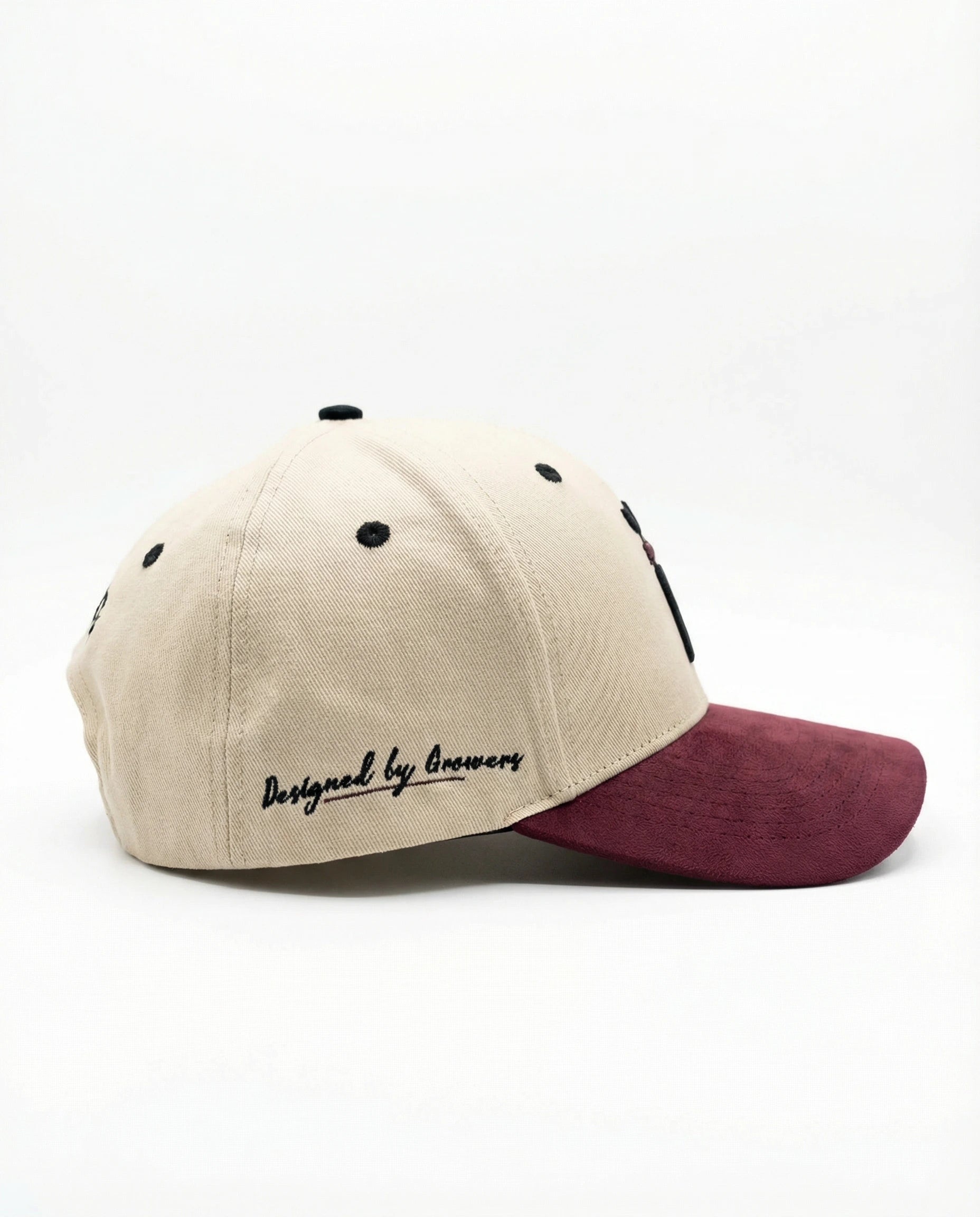 Designed by Growers II Hat (Purple and Cream)